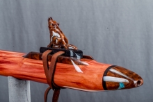Easter Red Cedar Burl Native American Flute, Minor, Low C-4, #N4H (2)